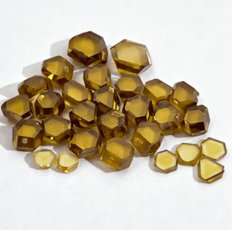MCD Diamond Blanks for Wire Drawing Dies with 3-Point / <111> Crystal Orientation